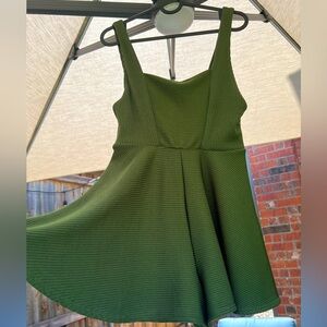 Cute Urban outfitters green jumper (small)